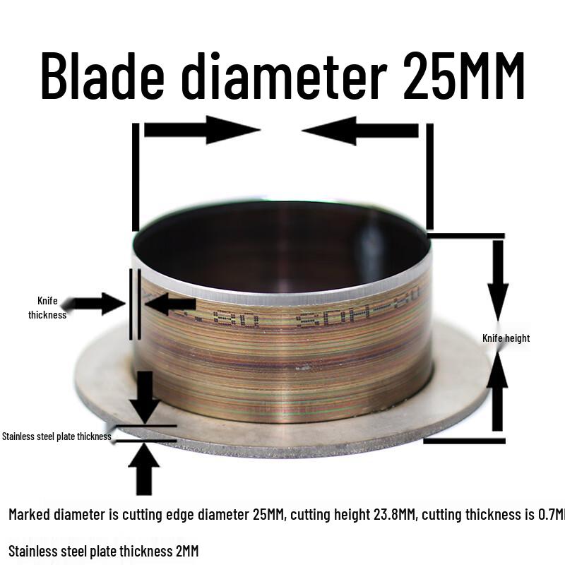 TZBN Laser Round Punch Die with Stainless Steel Base