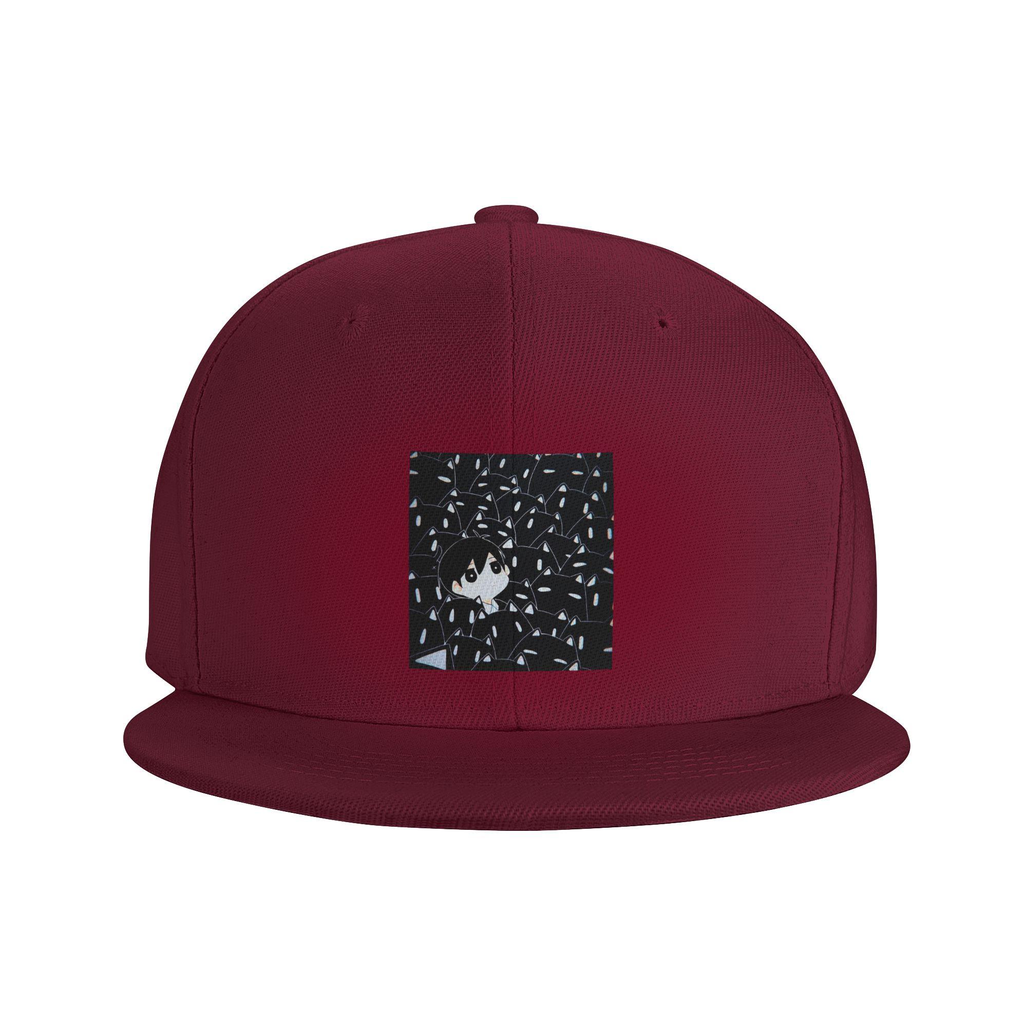 

Omori Cat Mewo Animal Game Baseball Caps Snapback Fashion Baseball Hats Breathable Casual Casquette Outdoor for Unisex One Size