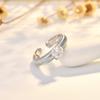 Simple Enamel Butterfly Ring Niche Girlfriend Temperament Star Pentagram Star Personalised Tide Jewelry Ring Retro Finger Ring