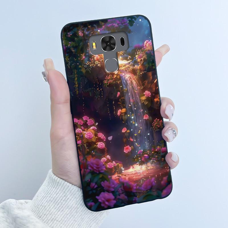 For ASUS Zenfone 3 Max ZC553KL X00DDB X00DDA X00DD Case Luxury Cute Love Rabbit Funny Black Soft TPU Silicone Matte Back Cover