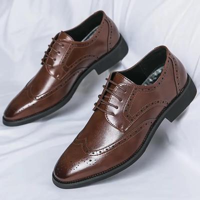 Zapatos Oxford Clásicos para Hombre Zapatos Formales de Negocios de Lujo Calzado de Cuero Casual de Moda Zapatos de Vestir para Hombre Boda Zapatos Hombre