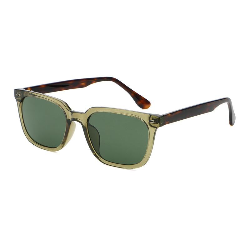 High-End Unisex Sunglasses with Acetate Arms – Slimming, Stylish Sun Protection
