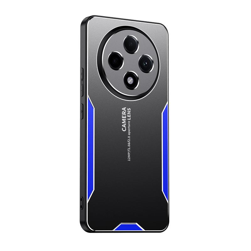 

Жесткий чехол из алюминиевого сплава для Xiaomi Redmi 14C 4G 14R 13C 12C 14 C, матовый силиконовый противоударный чехол для полной защиты камеры для Redmi A3 K70 Ultra Redmi 14C 4G синий