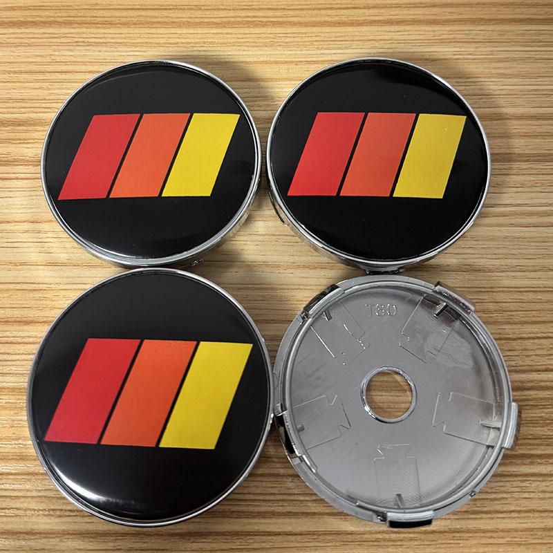 4pcs 56mm 60mm Universal Car Wheel Center Cover Hub Cap Sticker Replacement