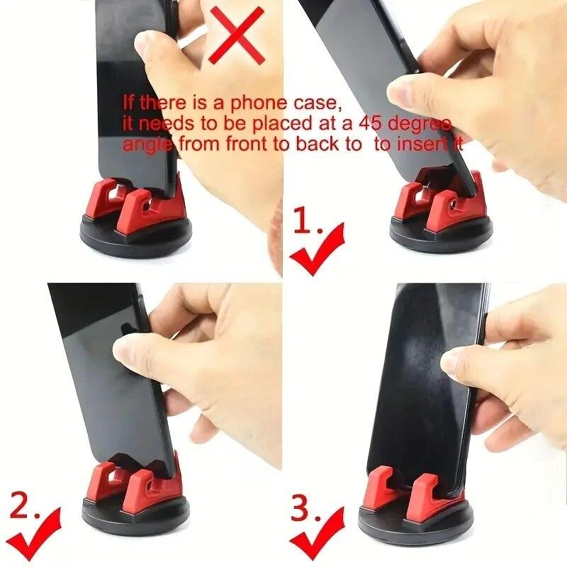 Rotating Vehicle-mounted Mobile Phone Holder Suction Instrument Table Mobile Phone Holder Car Accessories Interior