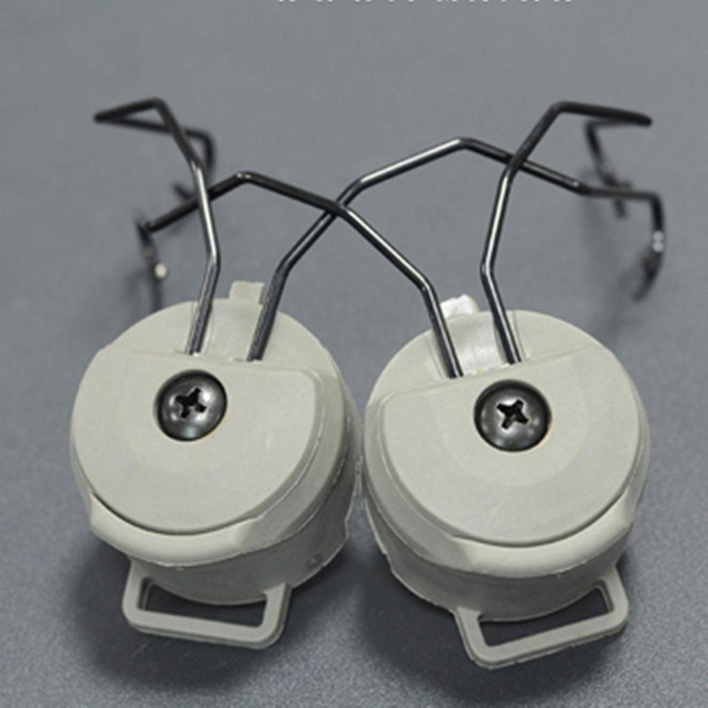 Tactical Helmet Rail Mount for Peltor MSA Sordin Headsets