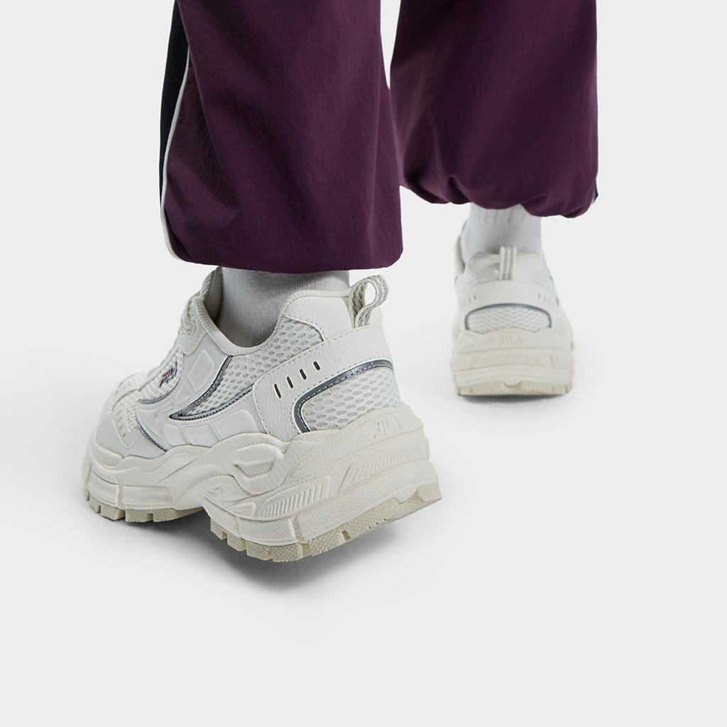 New FILA BLADE Cushioning, Wear Resistant Low Top Running Shoes Women's Snow F12W512101FSW