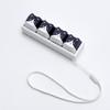Cute Cat Relax Button Keycap, Kawaii Cat 4-Key Keyboard Fidget Toy For Friends Gift, Portable Fidget Keychain Fashion Bag Charm