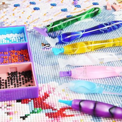 5D Diamond Painting Pen Roller Point Drill Pen With Replace Pen Head DIY Nail Art Craft Tools Kit Diamond Embroidery Accessories