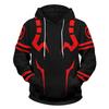 Bluza Cosplayowa Anime Jujutsu Kaisen Ryomen Sukuna z Nadrukiem 3D, Długi Rękaw, Pulower, Bluza dla Fanów Anime, Streetwear, Kostium, Góra