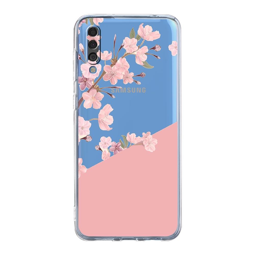 

Чехол для Samsung A54 A52 A50 A70 A10 A30 A40 A20S A20E A02S A12 A14 A22 A24 A42 A34 A32 5G A04s Обложка Искусство Золотая Буква Цветок Samsung A30