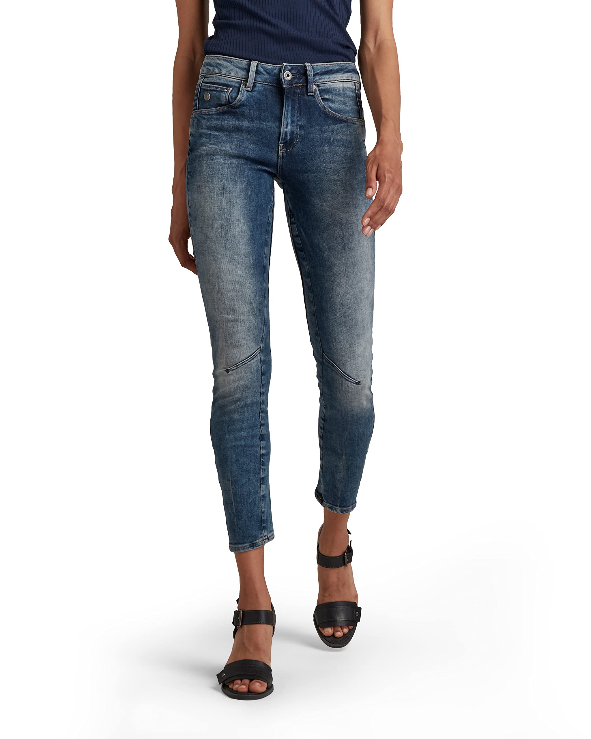 Женские джинсы G-Star RAW Arc 3D Skinny Stretch синие D05477-8968-071-W26/L32