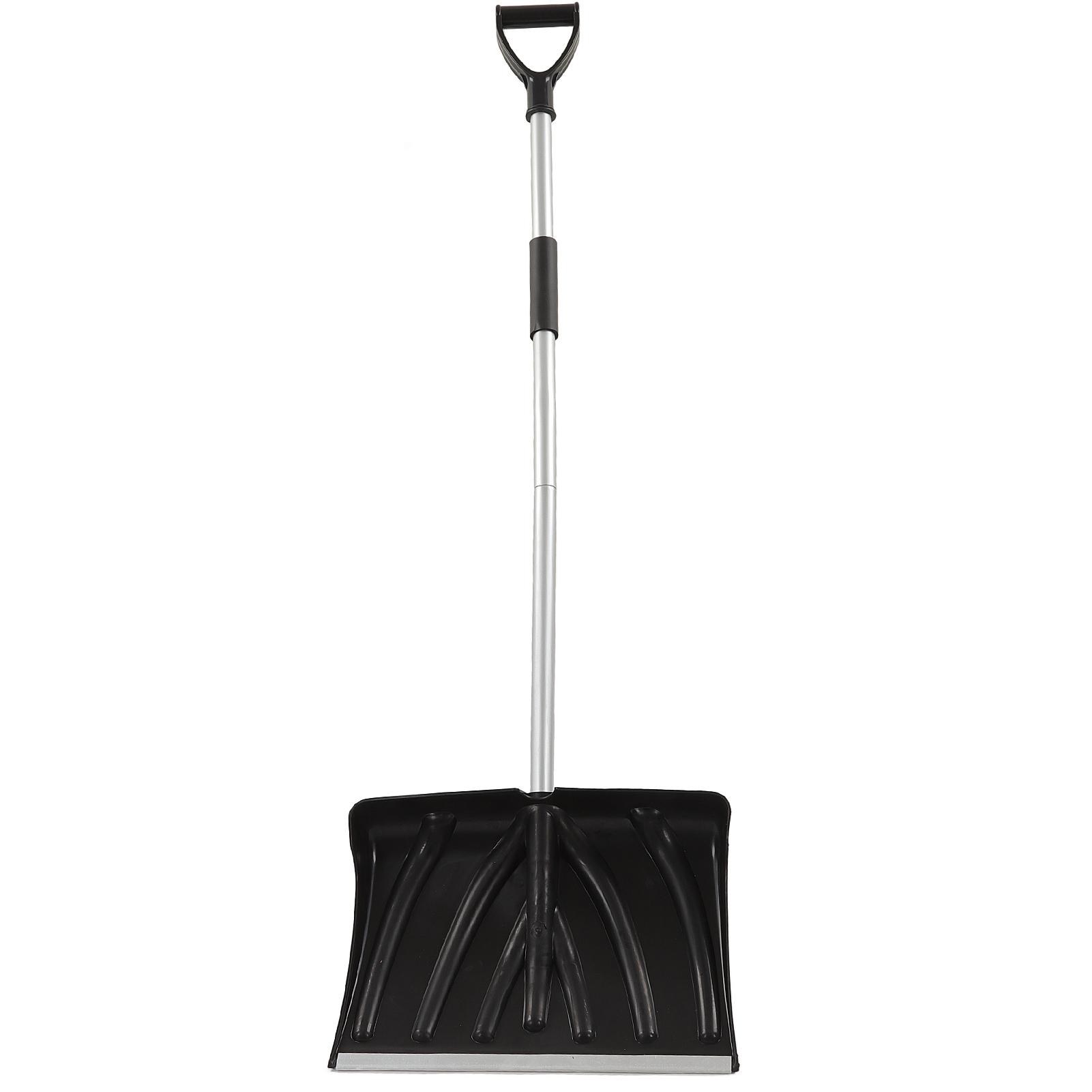 

Широкая снеговая лопата 17,7 дюйма шириной, большой вместимости, с D-образной ручкой, разборная аварийная снеговая лопата для автомобиля, гаража, склада