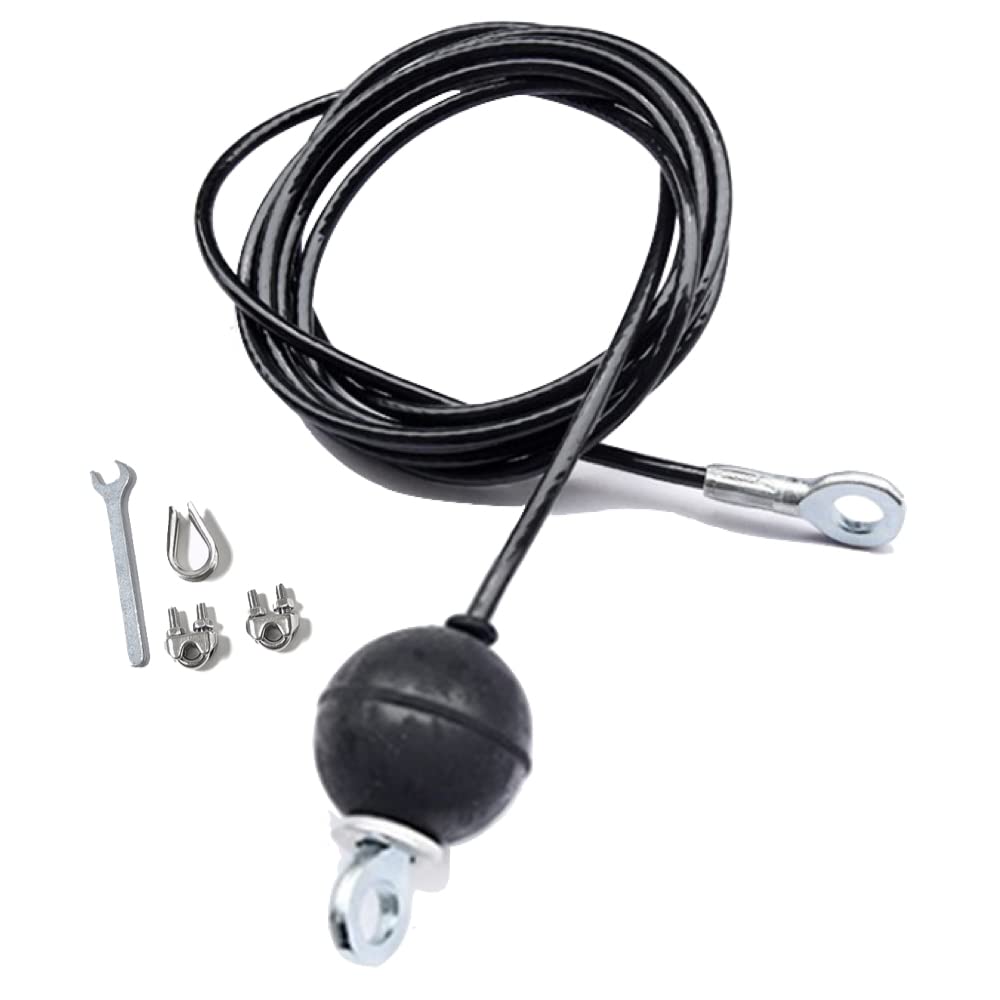Ailunate Wire Rope Cable Machine Lat Pulldown Smith Machine Cable 2m