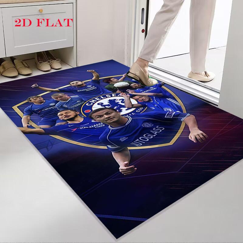 Chelsea FC poster Carpet Rug for Living Room Bedroom Home Sofa Decoration,Kids play Nonslip Floor Mat