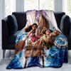 1pc, Moana Adventure Blanket Perfect for Home Decor, Couch Cover, Outdoor Use, Travel, Camping