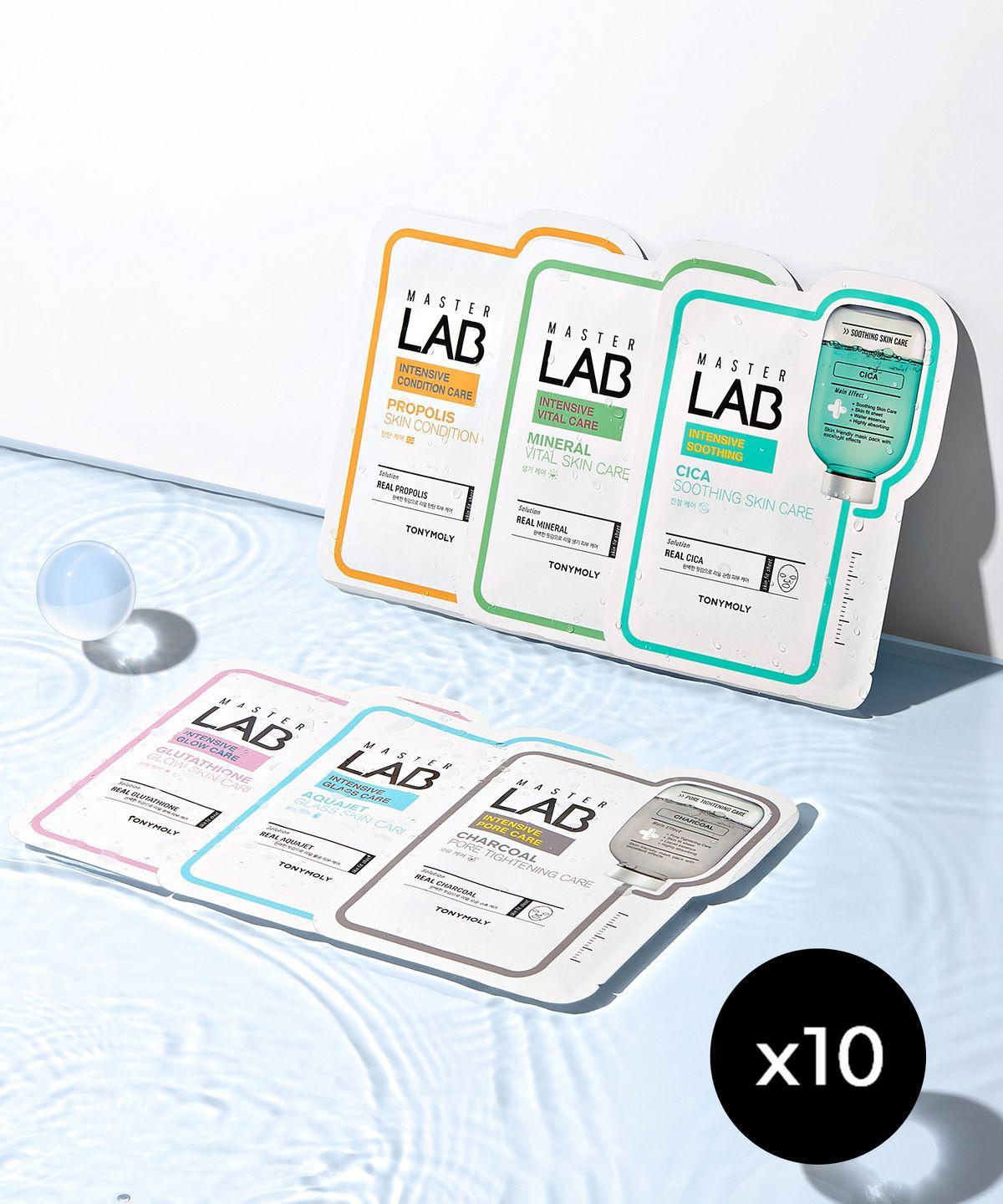 [10-pack] Master Lab Mask Sheets Centella Asiatica