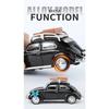 Travel Version 1/32 Beetle Alloy Classic Car Model Diecasts Metal Retro Vehicles Car Model Simulation Sound Light Kids Toys Gift