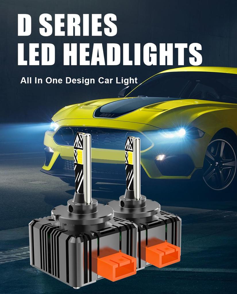 85W Plug & Play OEM Auto 12V D1S D2S LED-Scheinwerfer D8S weiß D4S D3S LED-Licht