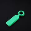 Waterproof Plant Variety Marking Tags - Durable Plastic, Ring Buckle Design for Seedlings, Flowers, Grapes, Watermelons, and Fruit Trees