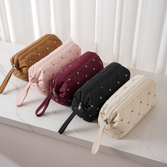 Úložná taška na fén Silné zapínání na zip Oxford tkanina Přenosný organizér na make-up Design ve tvaru krabice Snadné přenášení Pouzdro na fén