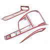 För BMW X1 F48 X2 F39 2016 2017 2018     ABS Bil Interiör Växellåda Panel Cover Trim Ram Tillbehör