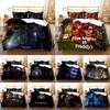 Five At Nights Freddys Cartoon Bear Bedding Set Duvet Cover With Set Pillowcase