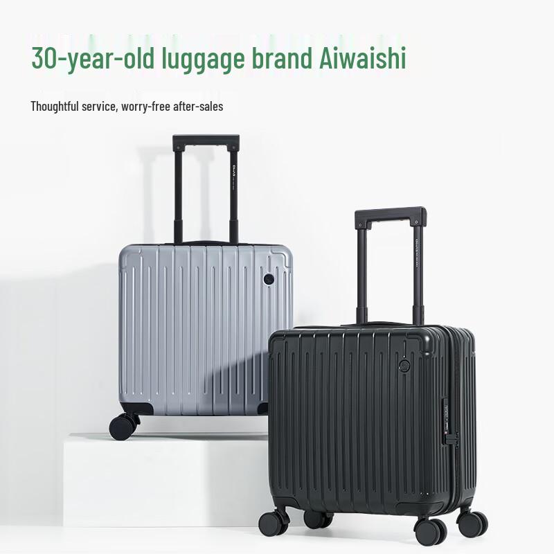 Lightweight 18-inch Carry-On Spinner Suitcase with TSA Lock
