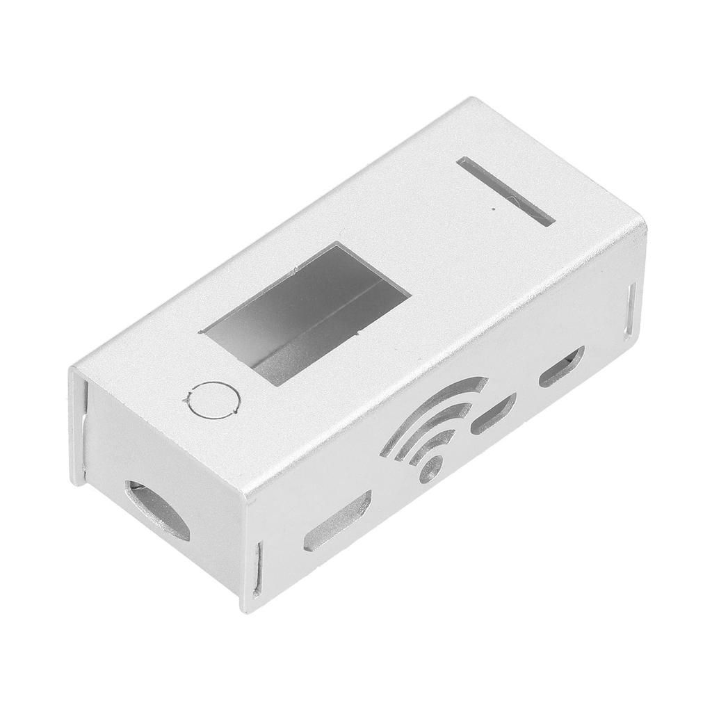 Protective Shell Aluminium Alloy Enclosure Case Housing Cover for Raspberry Pi W Silver