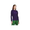 Palace X C.P. Company Lambswool Knit Purple Unisex Tops P23CPKW002