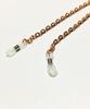 Segseuto [Surgical Steel][Eyeglass Chain] W-Type 003 E.L Rosegold