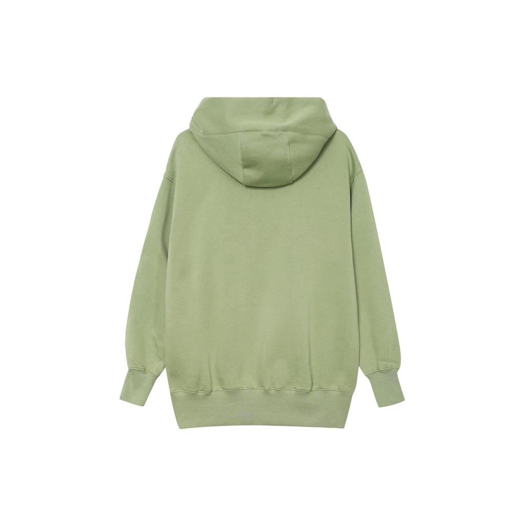 Nike Phoenix Fleece Solid Color Hooded Casual Fleece Long Sleeve Sweatshirt Women Sweatshirt Oil-Green DQ5861-386