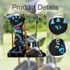 Golf Club Head Cover for Driver Headcover Embroidered Golfer Gift Wood