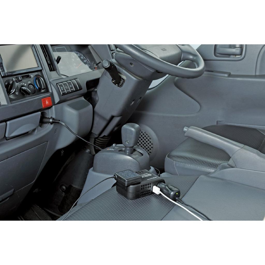 CELLSTAR Hybrid Converter DCU-302 3WAY Output for 24V Vehicles CELLSTAR