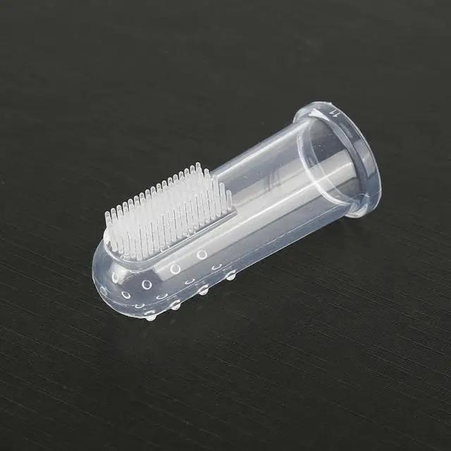 

Супер мягкая зубная щетка для домашних животных, чистка зубов, уход за неприятным запахом изо рта, нетоксичная силиконовая зубная щетка, инструмент, чистящие средства для собак и кошек