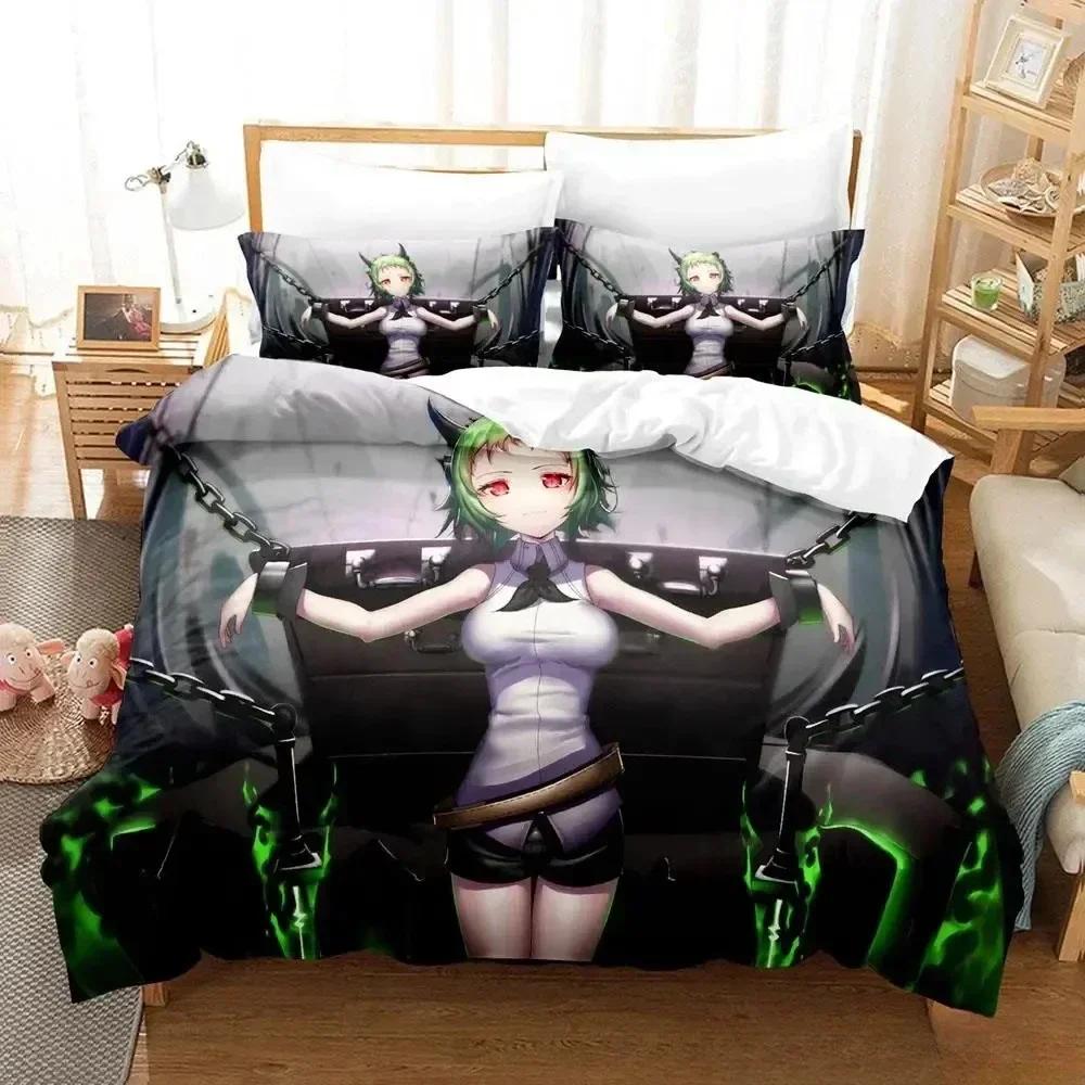 Fashion Seraph of the End Bedding Set Printed With Pillowcase Duvet Cover Soft Queen King Size Bedclothes Home Adult Kid Bedroom