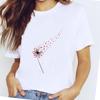 Cartone Animato Moda Signora Manica Corta Dolce Amore Carino Donna Stampa Abbigliamento Vestiti Casual T Maglietta Top T-shirt Femminile Grafica T-shirt