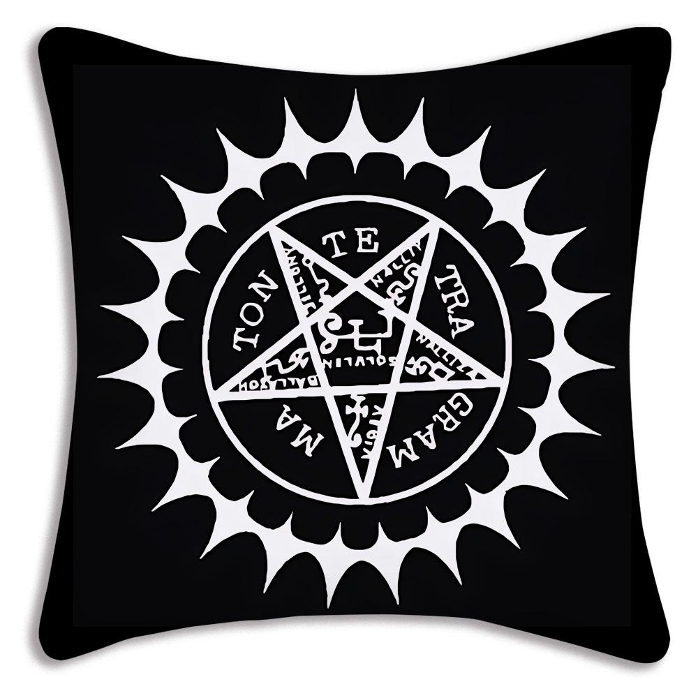 Anime Manga Black Butler Pillow Covers Cartoon Sofa Decorative Home Double-Sided Printing Short Plush Cute Cushion Cover