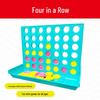 3D Four-in-a-Row Sliding Cover Board Game: Parent-Child Interactive Toy