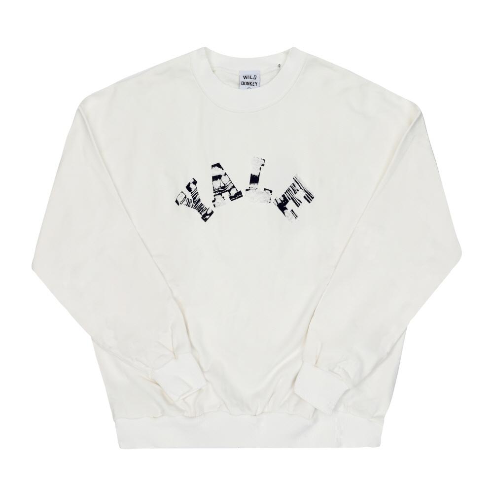 Wild Donkey Unisex Sweatshirt Fg Yale Off White