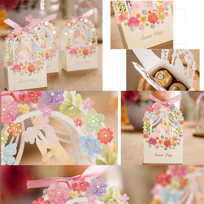 12 un Amor Corazón Lolly Candy Box Caja de Regalo Bolsa Fiesta Rellenos Fiesta Regalo favor