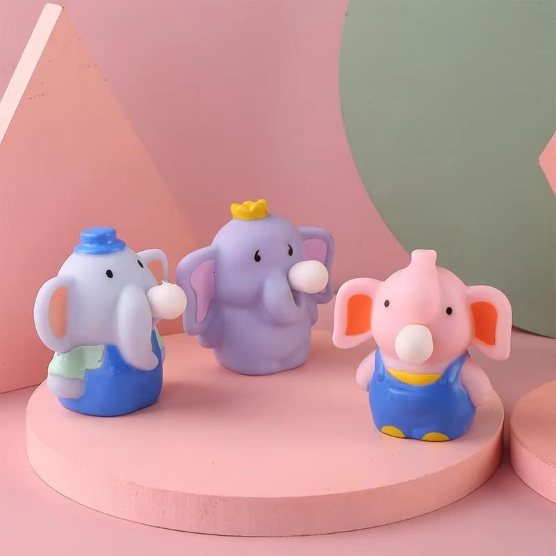 Anti Pressure Toy Elephant Squeezing Halloween Toy Tpr Soft Clay Anti Pressure Fun Decompression Children's Adult Gift Props