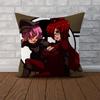Skullgirls Pillow Case For Car Sofa Decorative Home Doublesided Print Plush Square Throw Pillow Cushion Cover