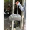 Casual spring new ballet hand-held women's bag trendy versatile silver shoulder underarm bag