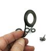 Repair Kit Set Stainless Steel Wire Loop Fishing Rod Guide Tip Eye Guide Fishing Pole Circle Ring