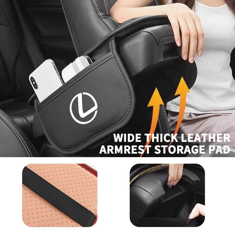 For Lexus Mutifunctional Car Armrest Box Pad Elbow Support Mat Heightening Protective Cover CT ES GS NX IS250 RX350 IS200 LX570 AFI1