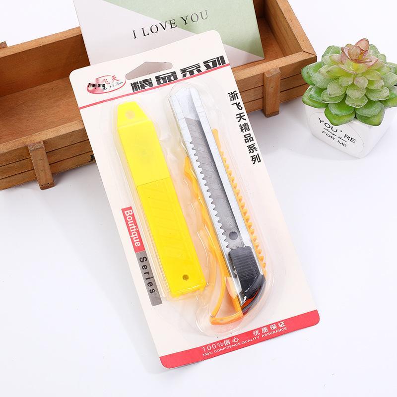 Blister Card Utility Knife & Blade Set for Sharp Wallpaper & Paper Cutting