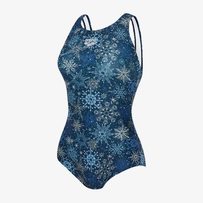 Arena Women Snow Crystal Dress U Back  A5fl1lo13 Nvy 