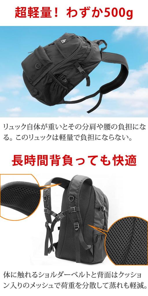 Radweather Backpack for Men and Women, Teflon-Coated for Water and Stain Resistance, Lightweight, Large Capacity, 25L, Perfect for School or Commuting