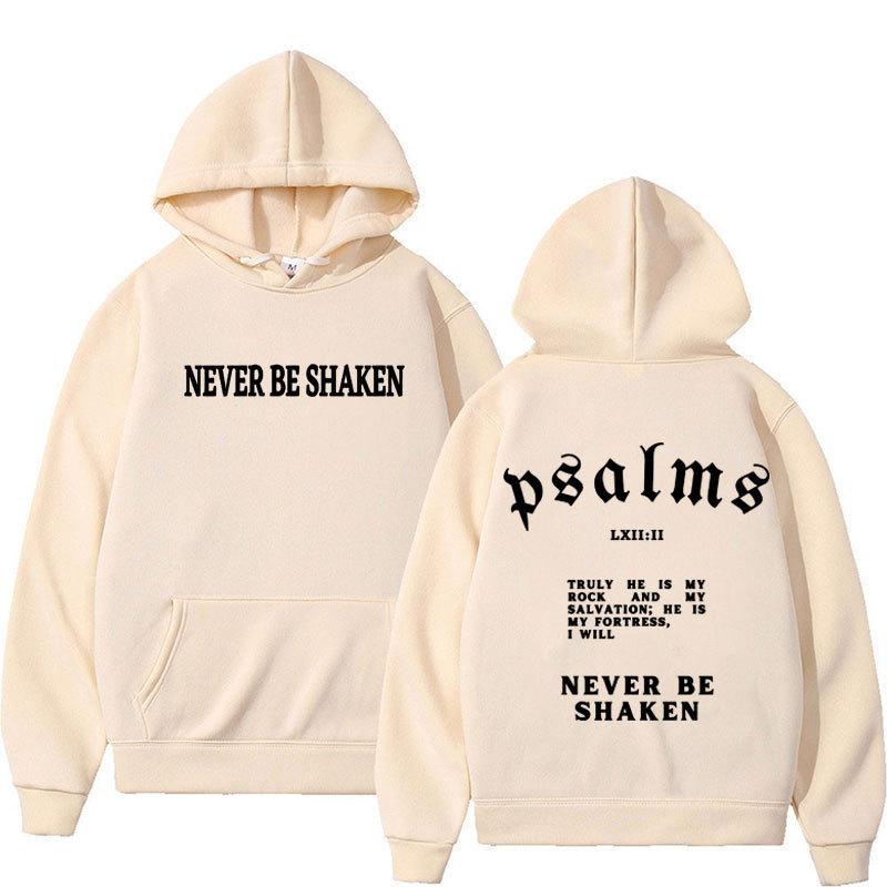 Men'S Aesthetic Christian Setwear Hoodies Bible Verse